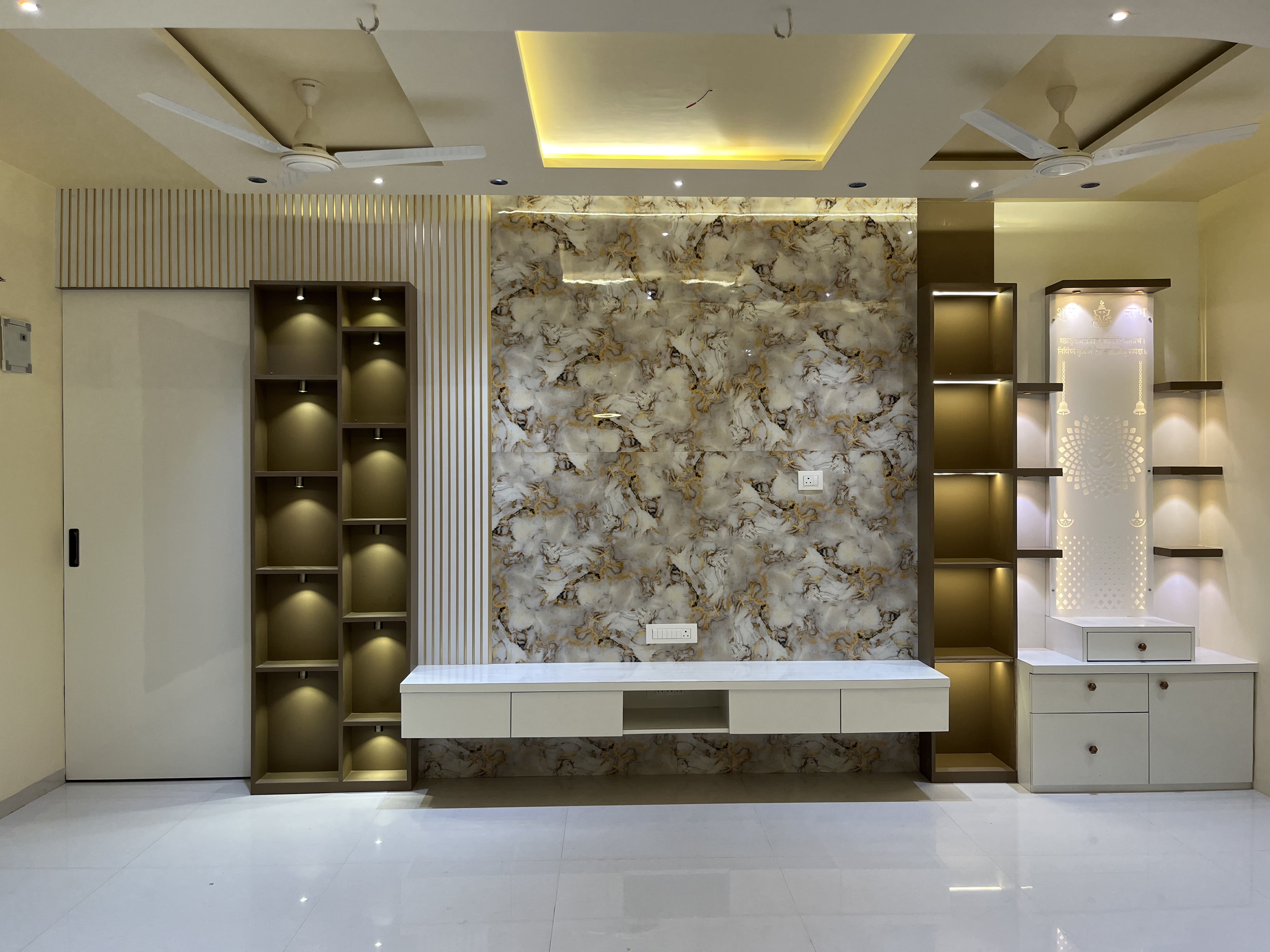 TV Unit Feature Wall